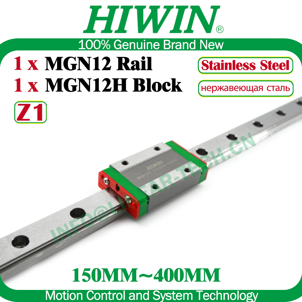 HIWIN Stainless Steel MGN12H Z - Linear Rail Mgn12H Set review and price