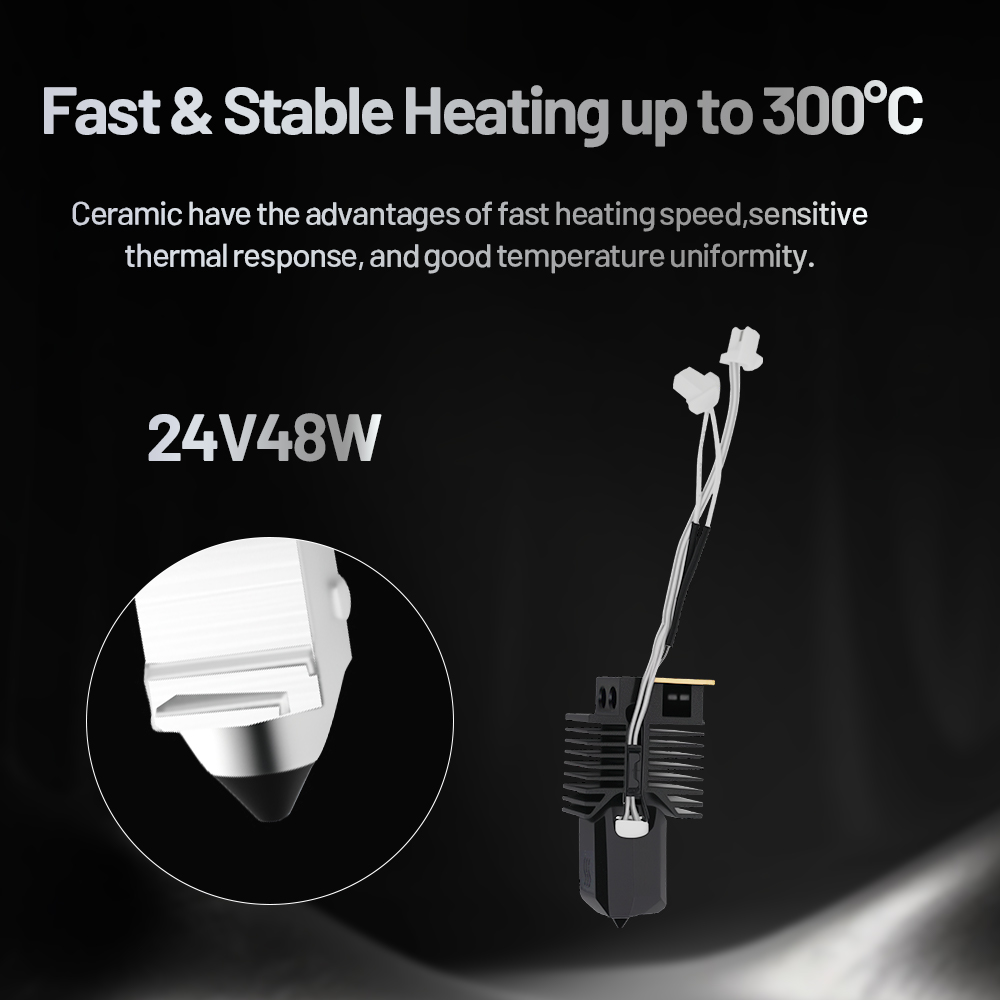 Hotend For Snapmaker U1 24V 48 - High Flow Ceramic Hotend review and price