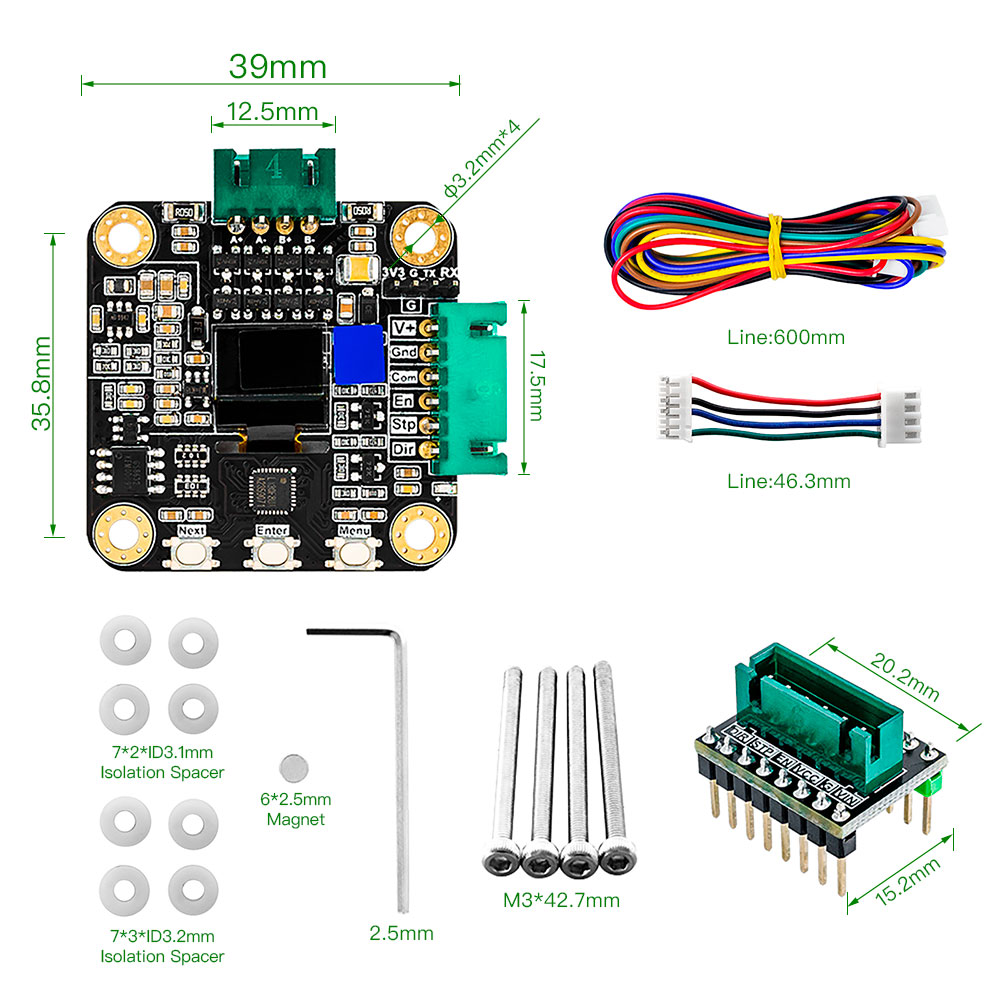 Makerbase MKS SERVO42C PCBA NE - Closed Loop Stepper Motor Nema 17 review and price